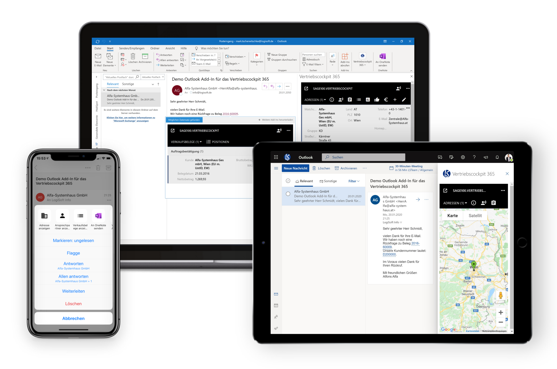 mydatastream für Outlook